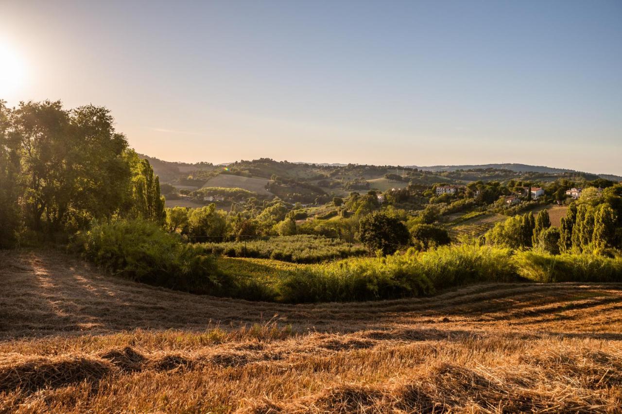 Residenza La Canonica Villa Novilara ภายนอก รูปภาพ